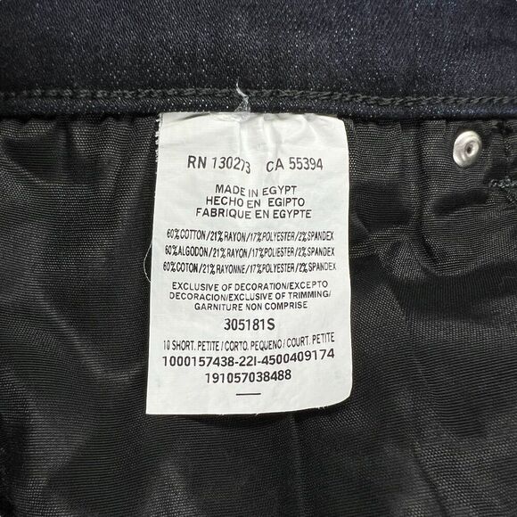 Lee Niagara Jeans Women's Size 10 Petite Relaxed Fit Mid Rise Straight Leg Denim - Picture 9 of 12